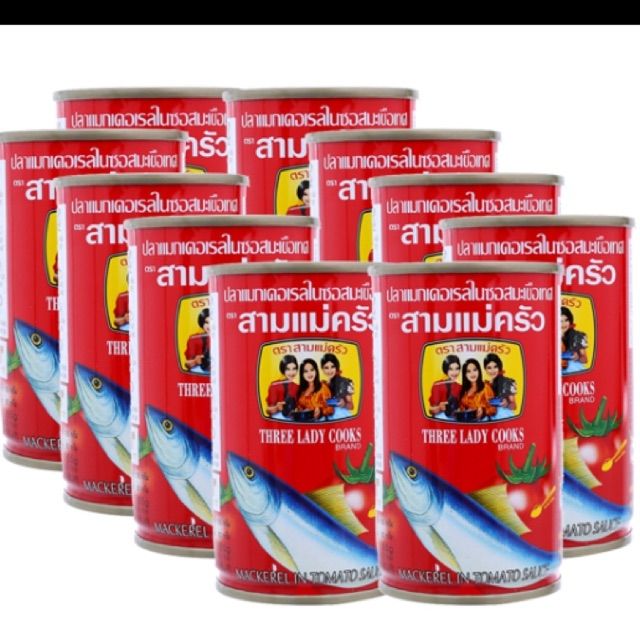 cá hộp 3 cô gái