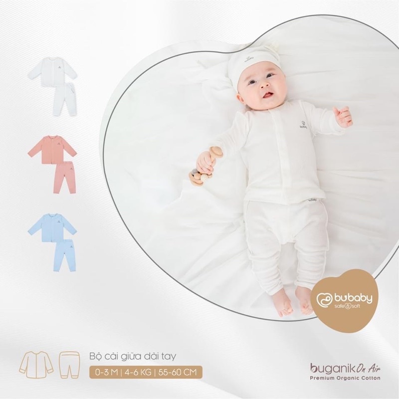 Set sơ sinh Bu Baby Buganik On Air (16 chi tiết)