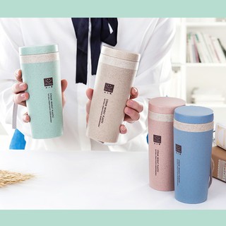 HCM - Bình nước lúa mì DR Show 300ml có dây xách