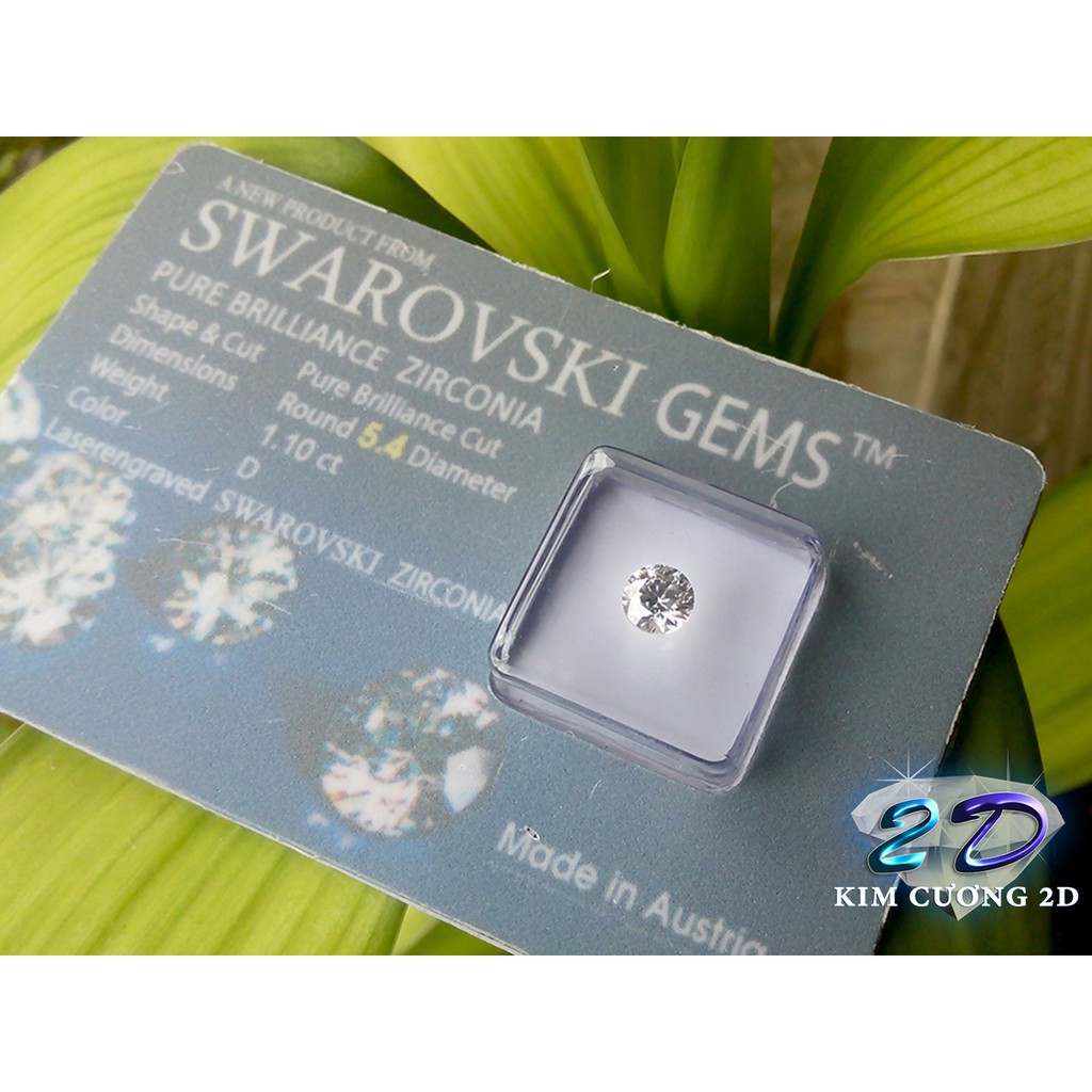 Kim Cương Nhân Tạo 5.4LY - Swarovski Gems