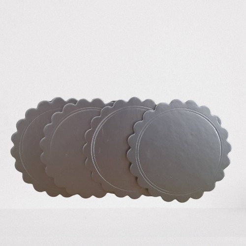 50 Đế Lót Bánh Kem Viền Hoa - 9.3cm