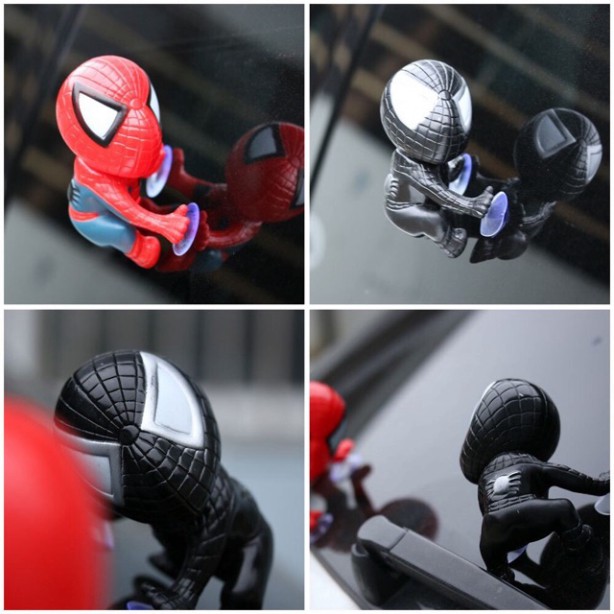 Người nhện Spider man trang trí gắn đuôi xe máy