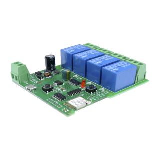 New DC 5V 7-32V 4 Channel WiFi Wireless Relay Delay Switch Control Module with APP Ewelink