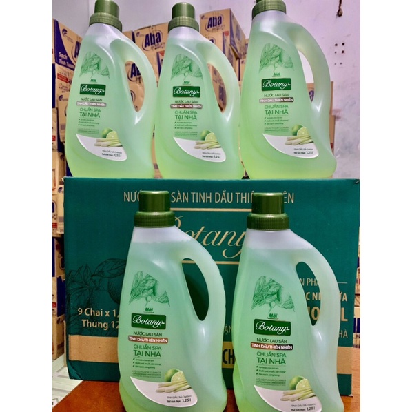 Nước lau sàn tinh dầu sả chanh Botany 1,25lít