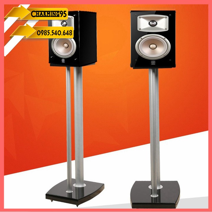 Chân loa IBASS  2 trụ kim loại 30x24x75cm mặt 26x18.5cm