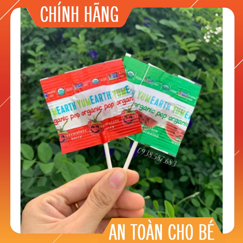 [Freeship] 1 cây kẹo mút hữu cơ cho bé