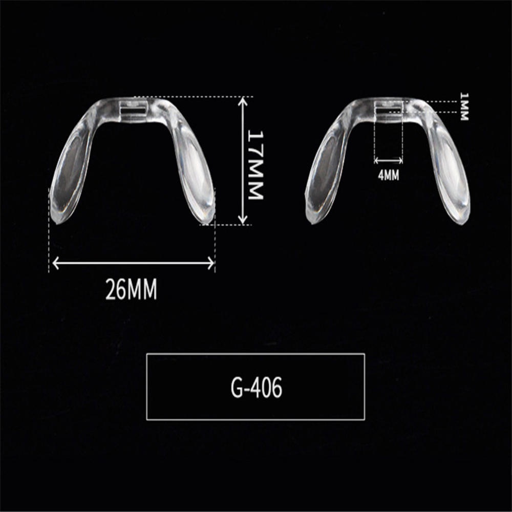 Set 5 Đệm Mũi Silicone Gắn Mắt Kính Chống Trượt