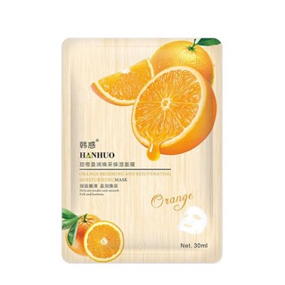 [COMBO 6 MIẾNG] MẶT NẠ TRÁI CÂY DƯỠNG DA HANHUO