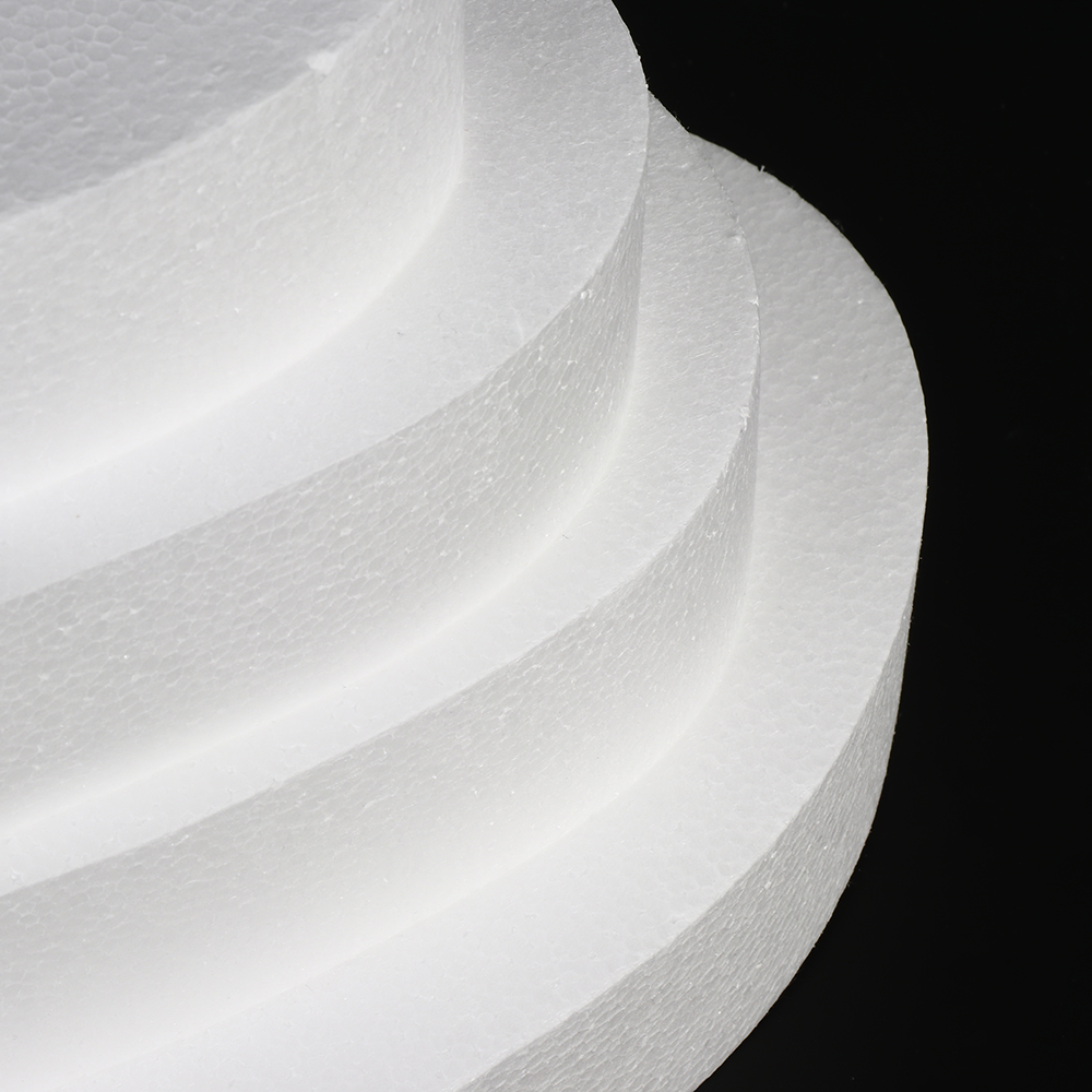 4/6/8/10 inch Dummy Heart Shaped Foam Cake Mould Practice Model Cake Accessories