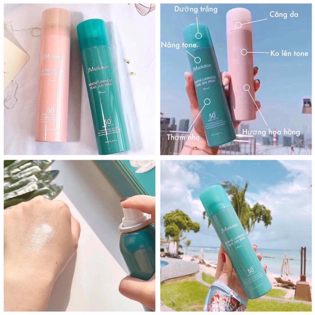 Xịt Chống Nắng Toàn Thân Jm Solution Spf 50 PA++++ | WebRaoVat - webraovat.net.vn