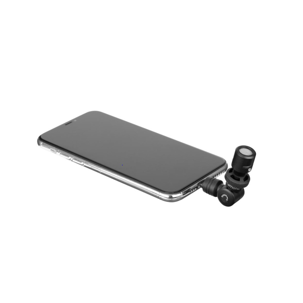 Micro thu âm đa hướng Saramonic SmartMic Di Mini (Cổng Lightning) dành cho iOS - Bảo hành 12 tháng chính hãng