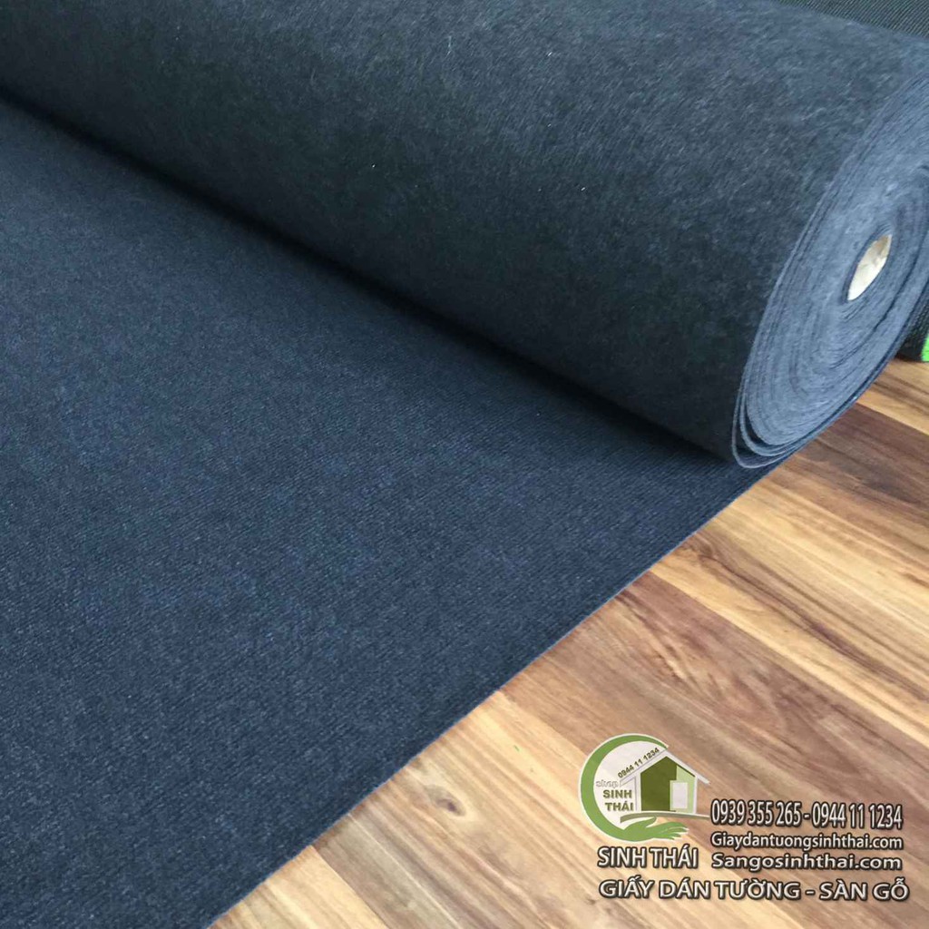 Thảm nỉ màu đen chụp hình ảnh sản phẩm, lót bàn tủ kệ, làm đồ handmade
