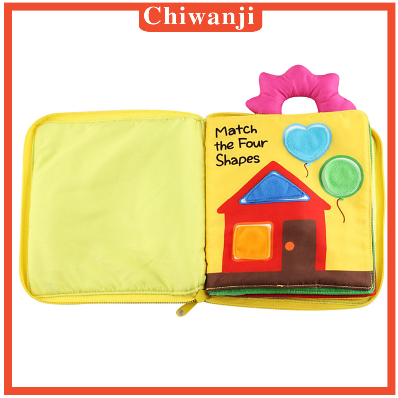 Sách Vải 3D Mềm Mại Giáo Dục Sớm Cho Bé