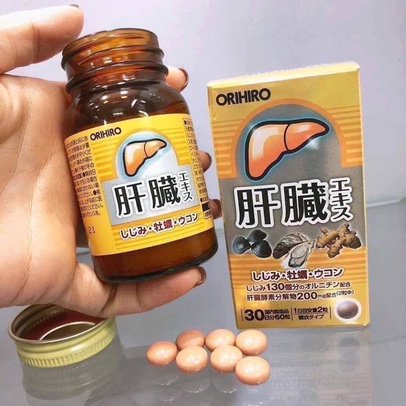 Viên uống bổ gan Orihiro Nhật Bản