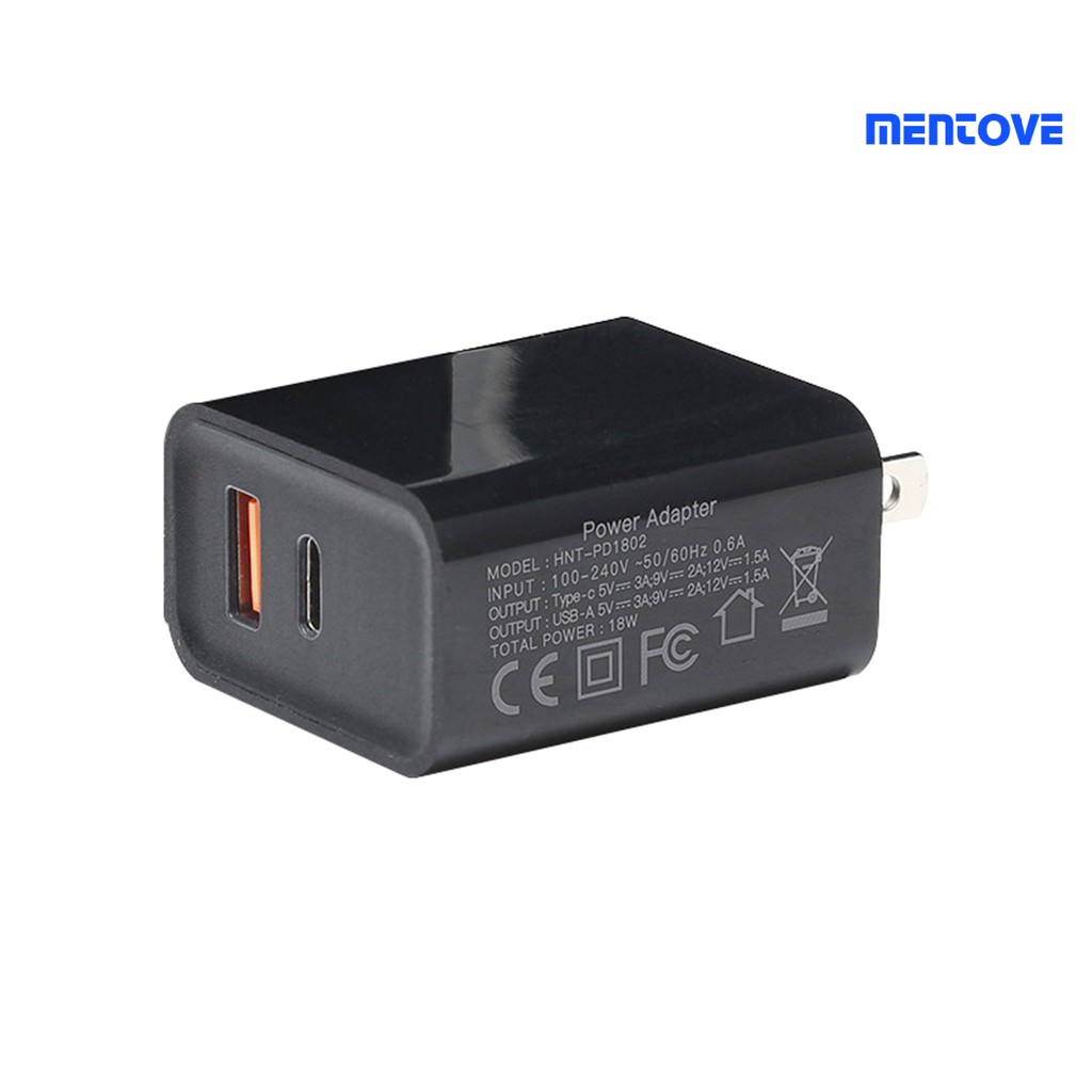 Bộ Sạc Nhanh 2 Cổng Usb Pd Qc3.0 38w Cho Điện Thoại