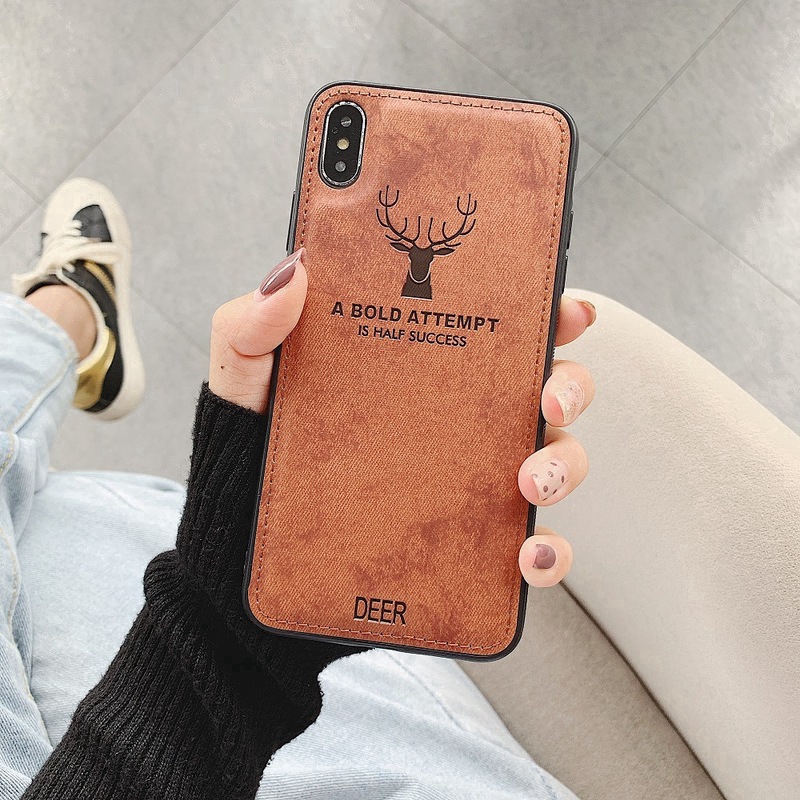 Casing For Samsung Galaxy S21+ S21Ultra A21s A11 A31 A01 A71 A51 A80 A70 A60 A50s A40s Phone Case Imprint Deer Fabirc Cloth Back Case | BigBuy360 - bigbuy360.vn