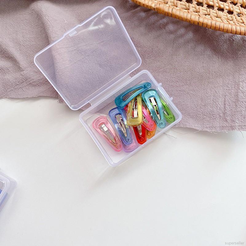 Set 10 kẹp tóc kiểu dáng dễ thương thời trang cho bé