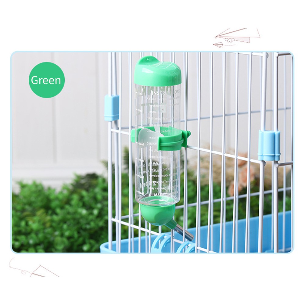 Bình Nước 80ml 125ml Dành Cho Gắn Lồng Nuôi Chuột Hamster