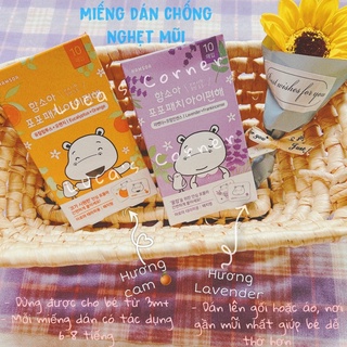 Miếng dán thông mũi Hamsoa Hàn Quốc cho bé