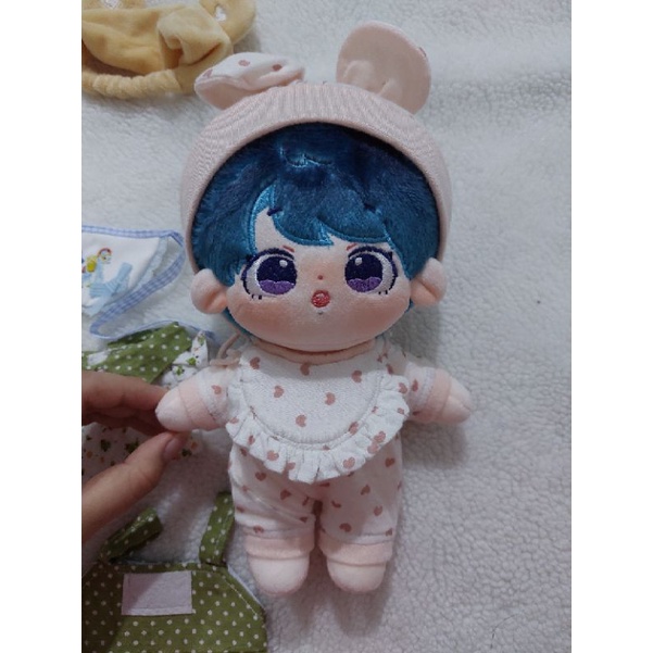 set đồ sơ sinh cho doll 20cm