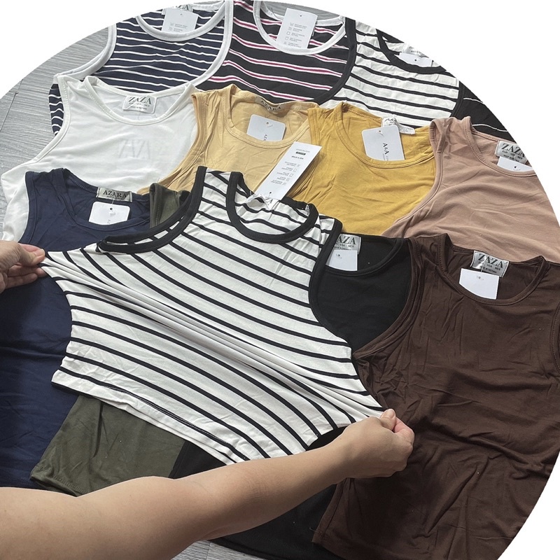 Áo ba lổ ngược ôm dáng thun mịn mát co giãn 4c