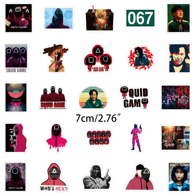 Miếng Dán Trang Trí Ván Trượt / Laptop Chống Thấm Nước Kiểu Hàn Quốc