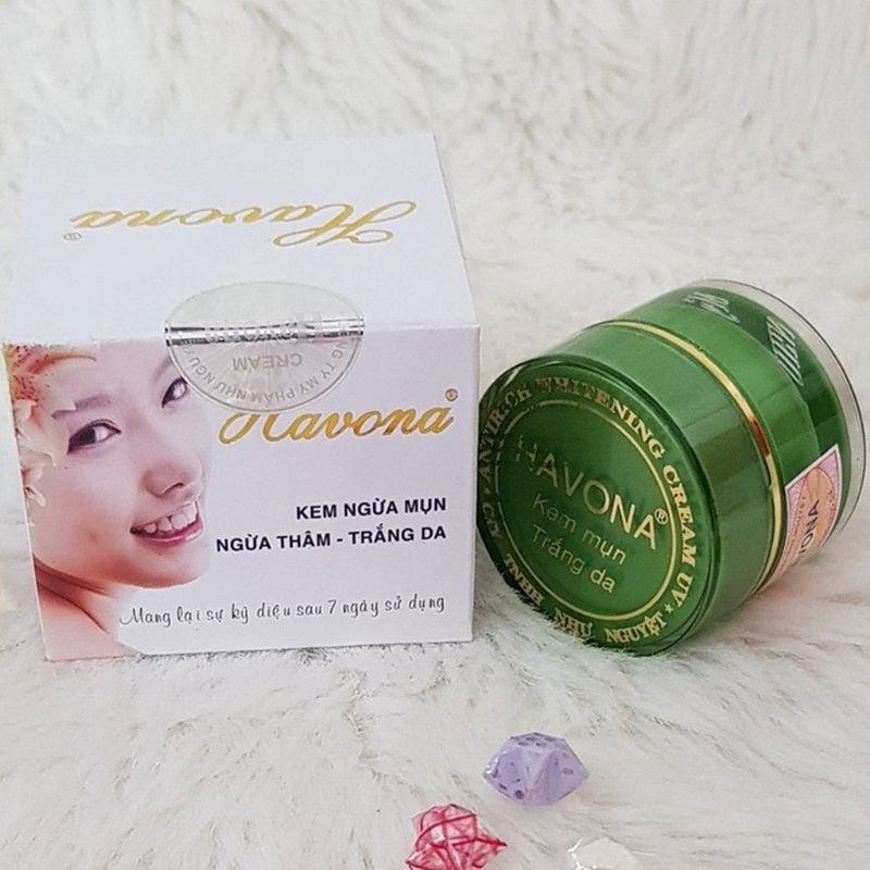 KEM NGỪA MỤN THÂM TRẮNG DA HAVONA