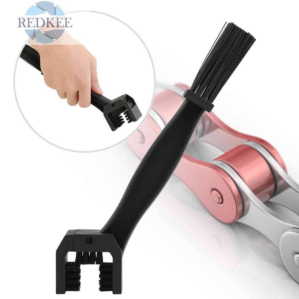 Bàn Chải Làm Sạch Xích Xe Đạp Leo Núi 2 Loại Bằng Nhựa