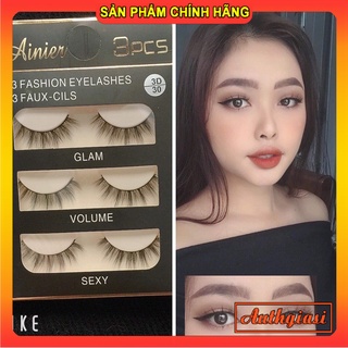 [SANG CHẢNH] Mi chồn 3D 3 đôi Fashion Eyelashes MÃ HOT HIT 3D 30