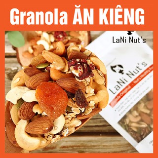 Granola ăn kiêng siêu hạt - Ngũ Cốc Ăn Kiêng - giảm cân - Dinh Dưỡng Buổi Sáng Siêu Ngon 500g. Ăn ngon- Dáng đẹp