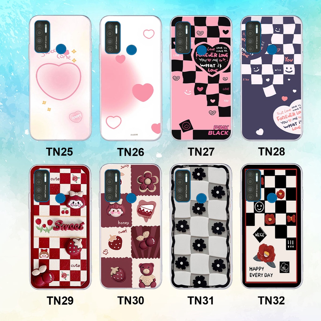 Ốp Vsmart Star 5 / Joy 4 / Live 4 in hình trái tim, caro kẹo ngọt đầy cá tính siêu đẹp siêu chất