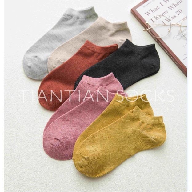 Vớ Cotton màu sắc kẹo ngọt xinh xắn thời trang bốn mùa