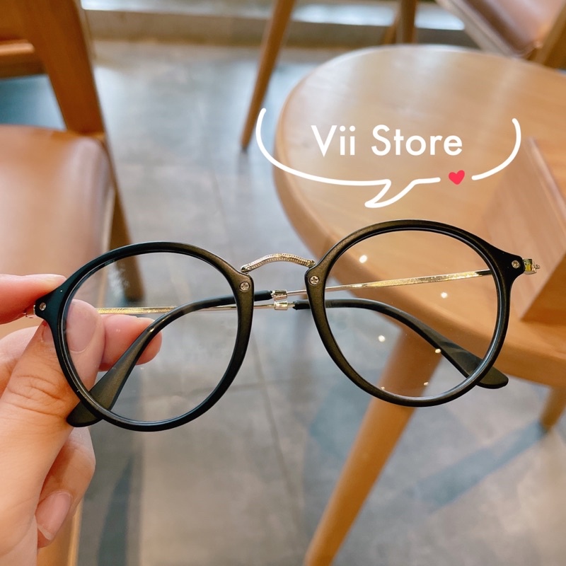 Kính Mắt mèo Gọng Mảnh Kim Loại best sellers - kính giả cận Viistore