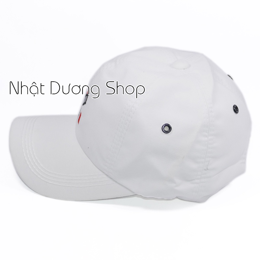 Nón kết Nam Nữ - Chất liệu vải Kaki bền chắc kết hợp với họa tiết thêu nổi bật tạo nên sự tự tin cho người đội