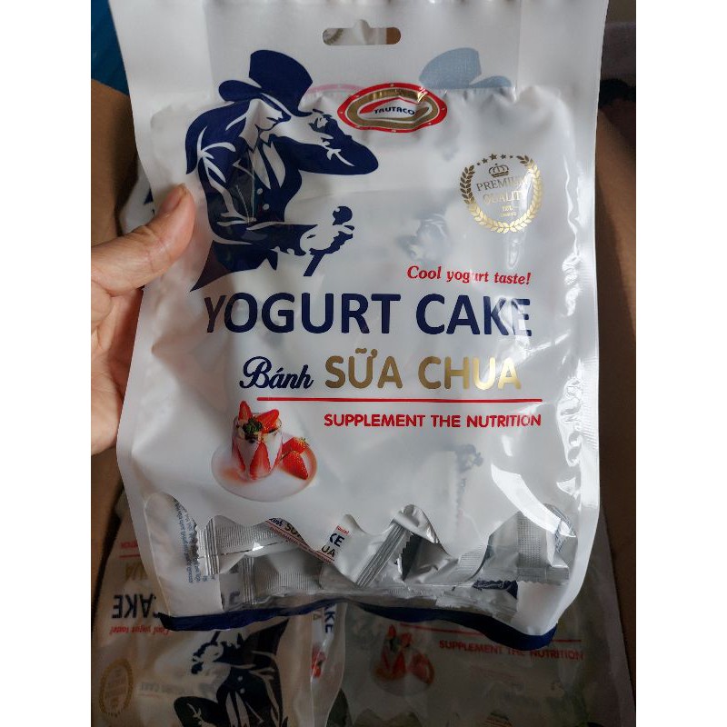 Bánh Sữa Chua Yogurt Cake Túi 250G (Giòn-Thơm)