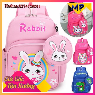 [xả kho] Balo Chính Hãng Cao Cấp Cho Bé Mầm Non Siêu Nhẹ Dễ Thương,  Balo Mầm Non, lớp 1 hình thỏ, công chúa sofia