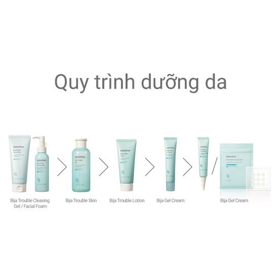 Bộ Chăm Sóc Da Mụn Innisfree Bija Trouble Skin Care Set
