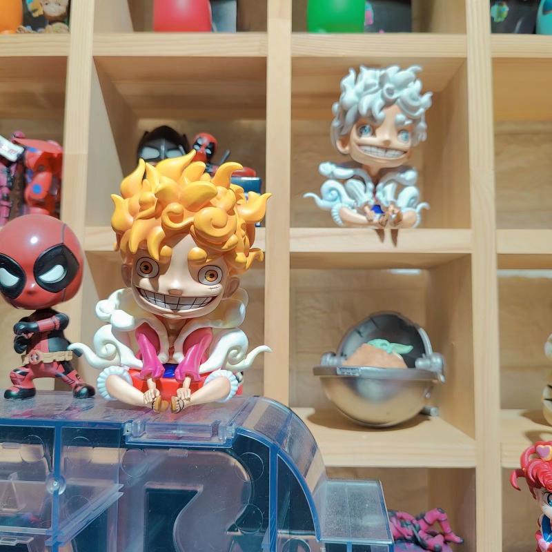 Mô Hình Nhân Vật Luffy Gear 5 Trong Phim Hoạt Hình One Piece Bằng PVC 12cm