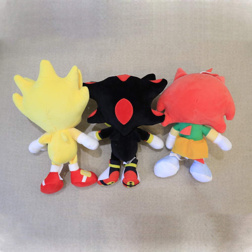 30cm Búp bê Super Sonic Plush dễ thương Búp bê hoạt hình Đồ chơi trẻ em Quà tặng cho trẻ em