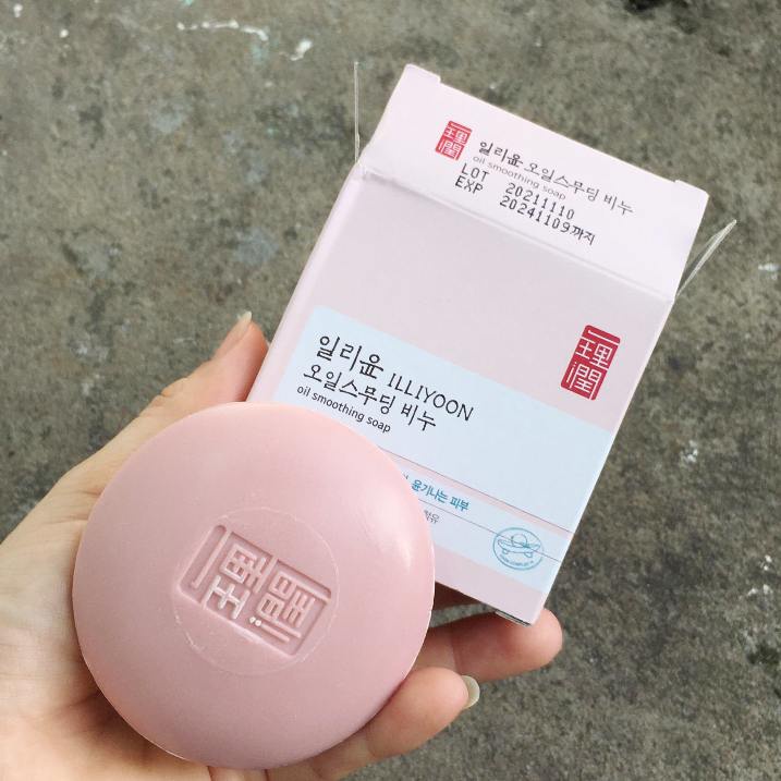 Bánh xà phòng làm sạch, siêu dưỡng ẩm cho da Happy Bath và Illiyoon