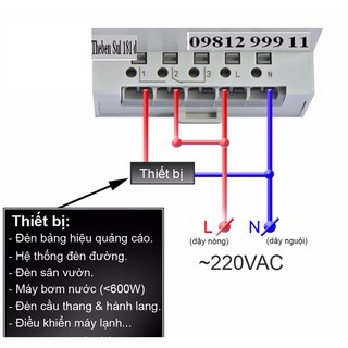 Công Tắc Hẹn Giờ GERMANY Đức Theben SULD 181 D