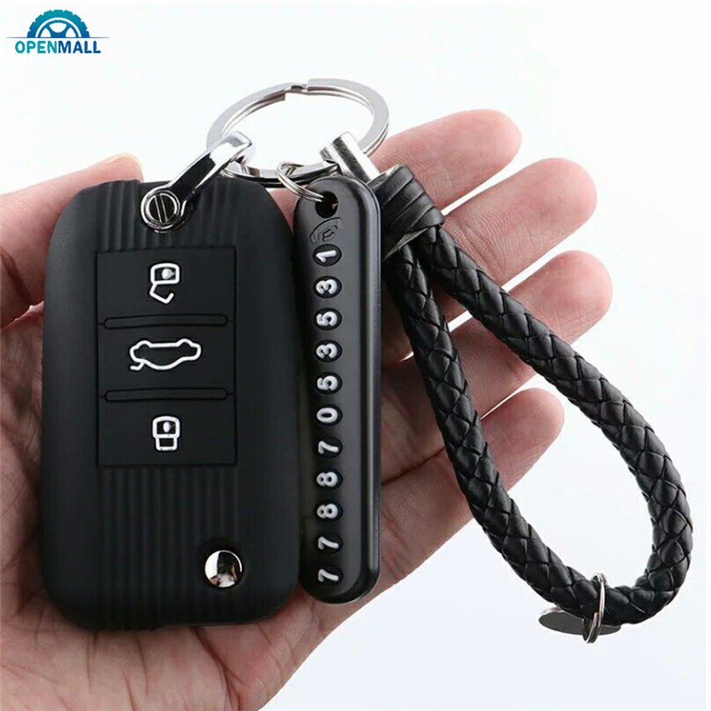 OM Nexus Car Honda City / Civic / Fit Flip Key Silicone Key Case Cover