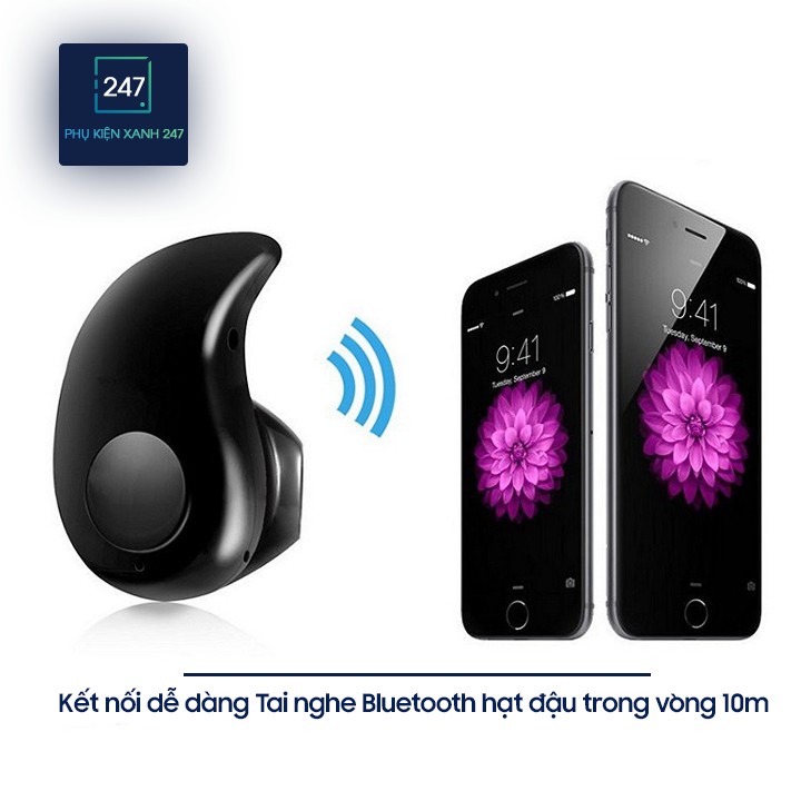 Tai Nghe Bluetooth Không Dây Hạt Đậu S530 ⚡️𝐌𝐈𝐄̂̃𝐍 𝐏𝐇𝐈́ 𝐒𝐇𝐈𝐏⚡️Sành Điệu Pin Trâu - 050