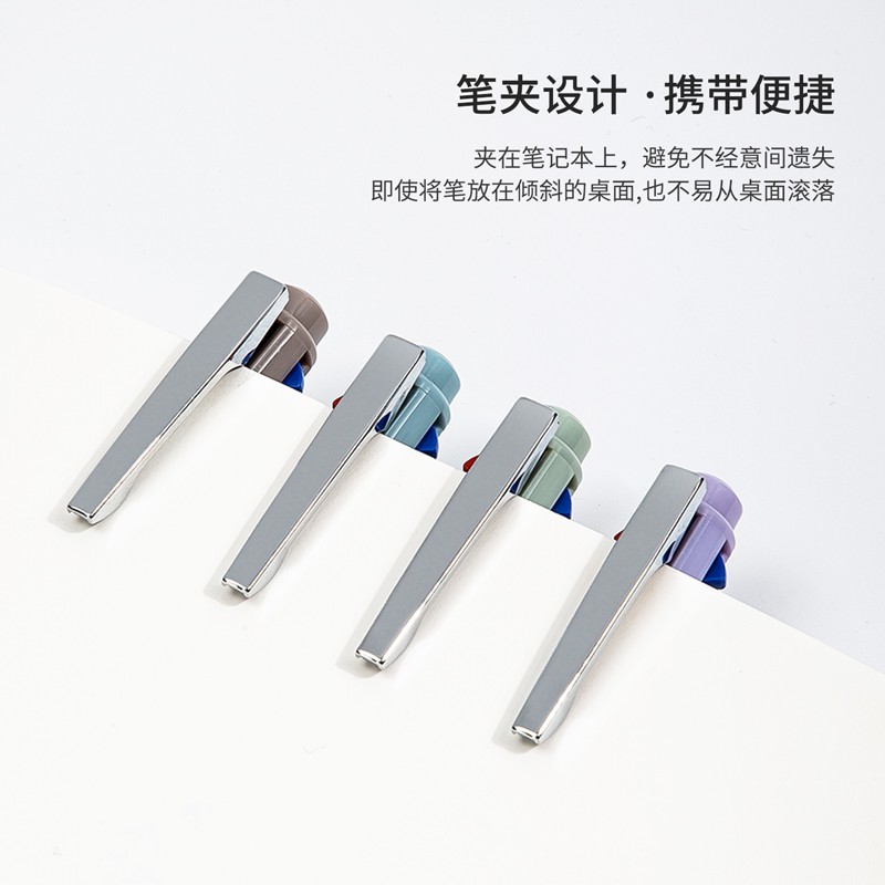 Bút bi dầu nhiều màu Nusign – ngòi 0.7mm - 4 ngòi 4 màu mực - 1 chiếc - NS751