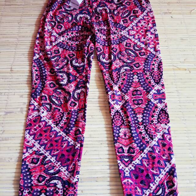 Họa Tiết Quần Legging Trẻ Em Màu Xanh Nước Biển