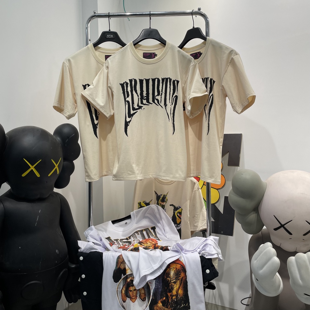 Áo thun bad habits DRIP TEE Nam nữ Áo thun tay lỡ vải cotton kunshop