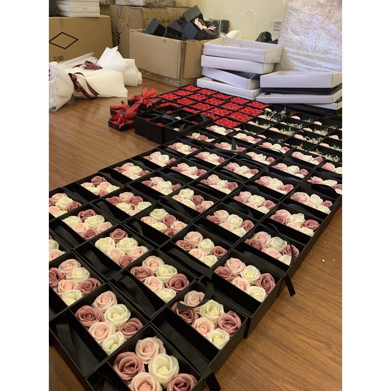 Hộp đựng son hoa sáp cao cấp, hộp quà đựng son, hộp son | BigBuy360 - bigbuy360.vn