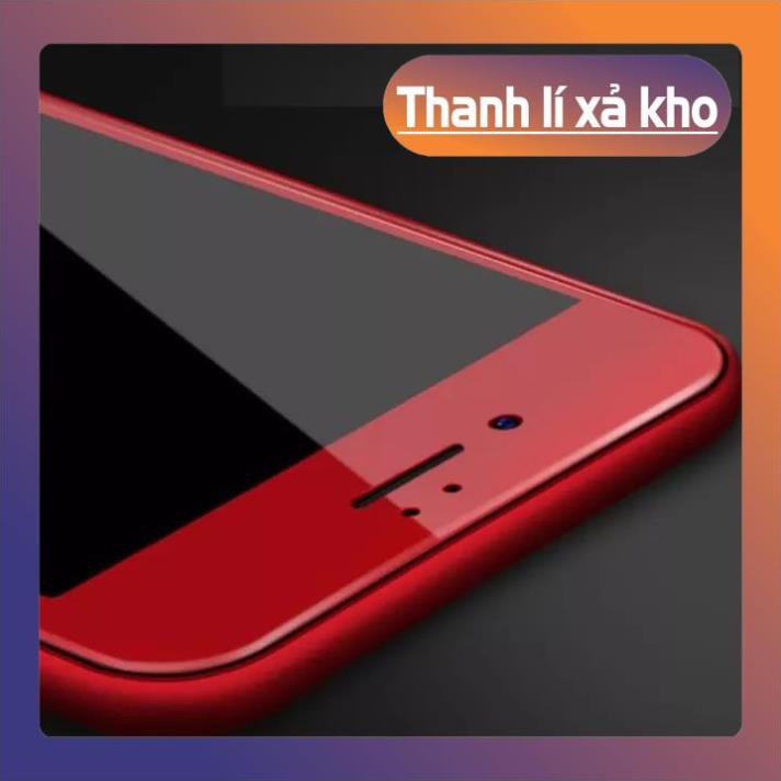 [K] Kính cường lực full màn hình 4D màu đỏ Iphone 6,6s, 6plus, 7, 8, 7plus, 8plus ^^