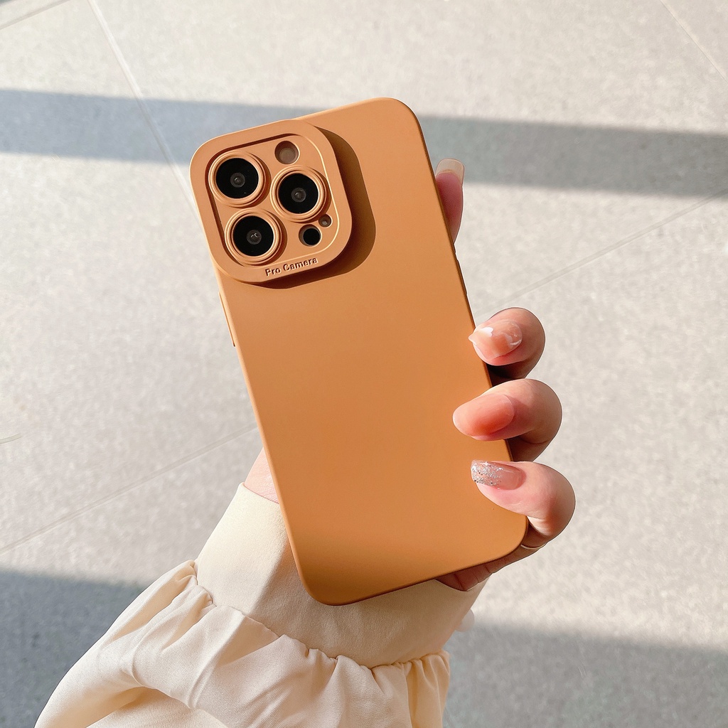OPPO A16K A16E A1K A55 A93 A94 A73 A83 A91 F15 F1S Reno 6Z 5Z 7Z 3 4 5 Pro 4F 5F 2Z 2F 4G 5G straight edge Lens Protector Candy TPU Soft Phone Case Full Back Cover TY 01