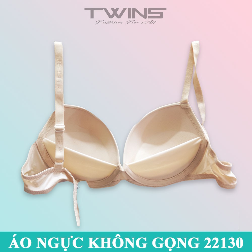 Áo ngực không gọng nữ trơn mút vừa nâng ngực SD22130 mềm mịn thoải mái màu trơn cúp xéo size 34-36-38